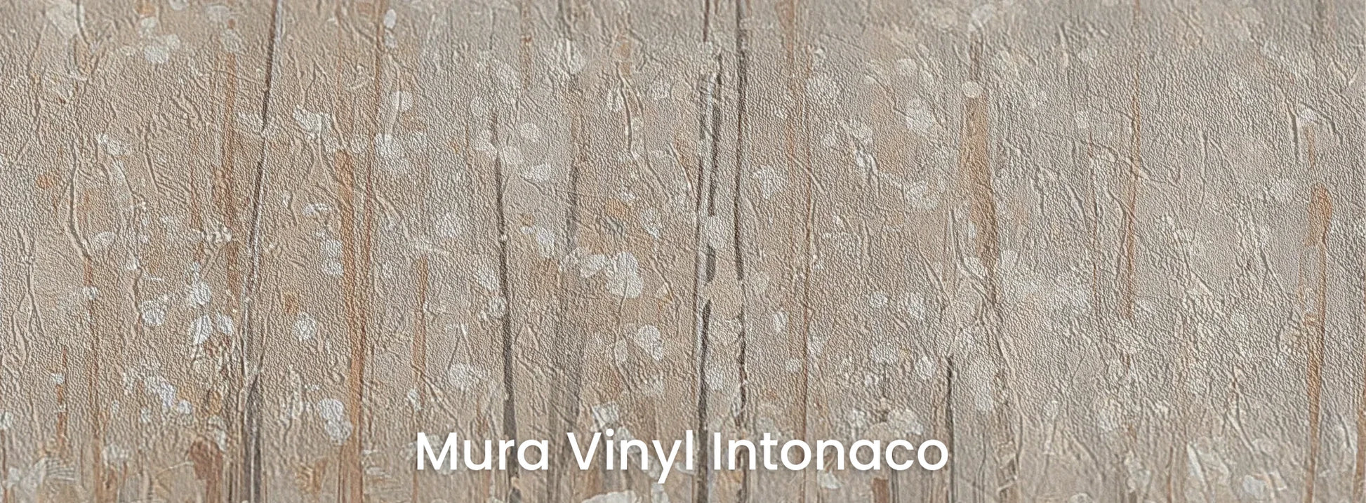 Zbliżenie na fototapetę GOLDEN WHISPERS - tapeta z delikatnymi źdźbłami traw w beżowej tonacji na podłożu o strukturze tartego tynku.