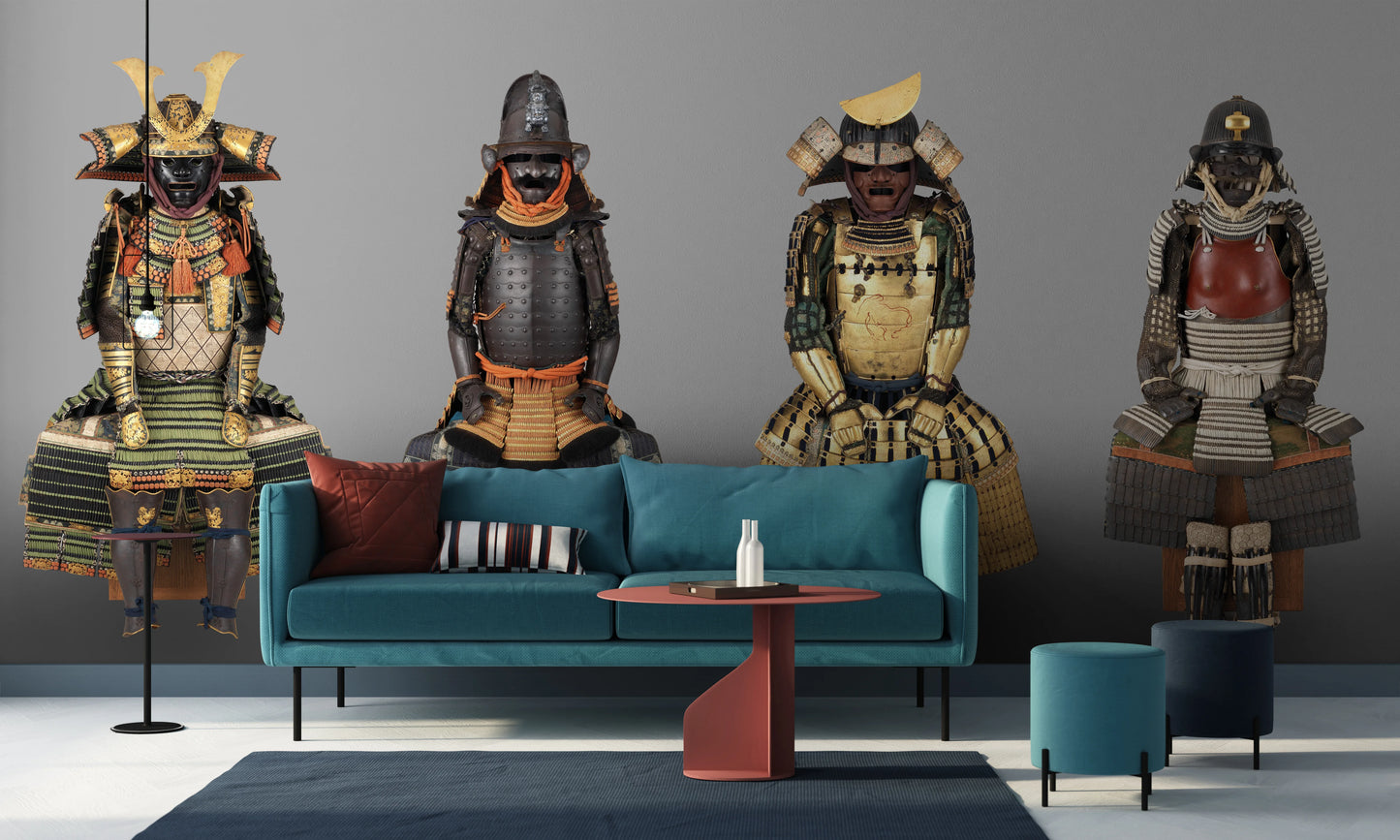 Japan Armors - Gusoku, Yoroi, Morohada-Nugi-Dō Gusoku, Nimaidō Gusoku, Haramaki - 1600-1800 - as photo wallpapers