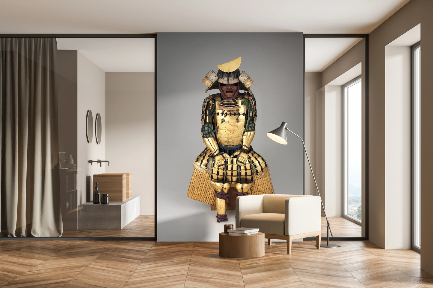 Japan Armors - Gusoku, Yoroi, Morohada-Nugi-Dō Gusoku, Nimaidō Gusoku, Haramaki - 1600-1800 - as photo wallpapers