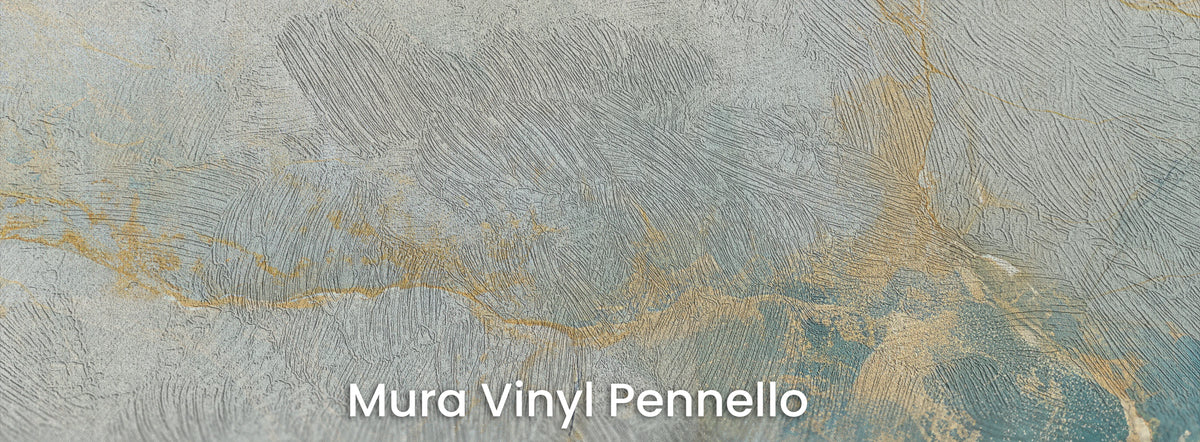 ALABASTER COVE na podłożu Mura Vinyl Pennello – ślady pociągnięć pędzla