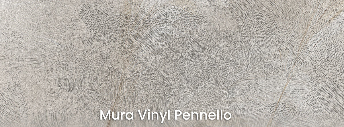 BECALMED sur le support Mura Vinyl Pennello – texture de coups de pinceau