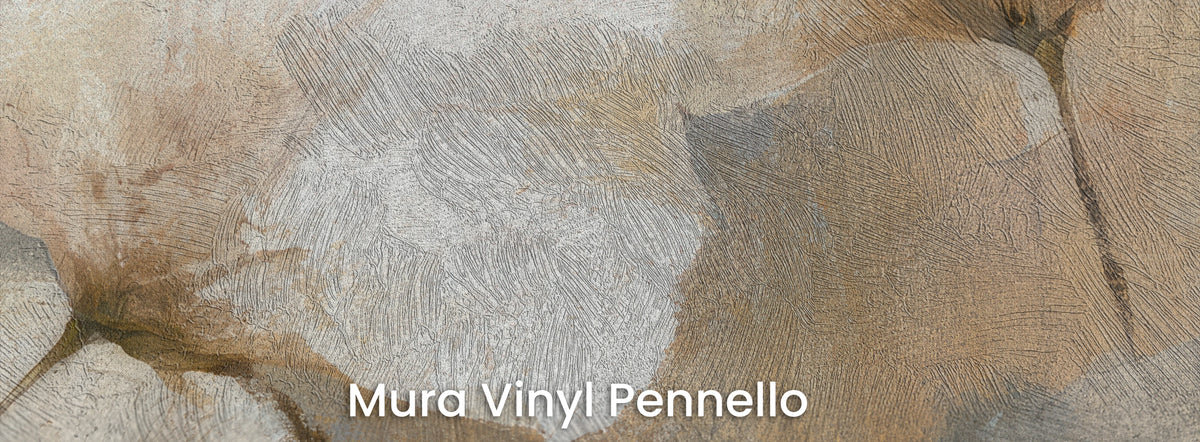 CARAMEL TWIRL auf Mura Vinyl Pennello – Pinselstriche