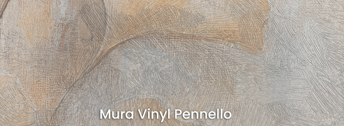 CHAMOIS POSY su supporto Mura Vinyl Pennello – pennellate ben visibili