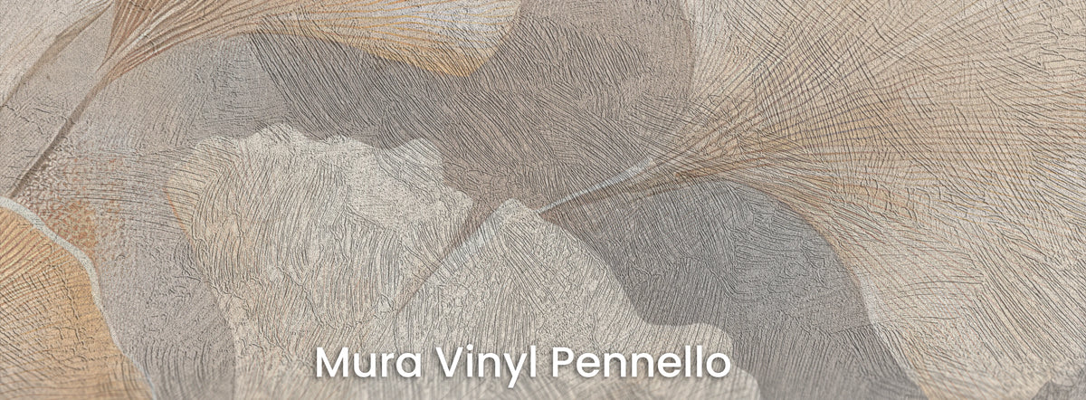 CHANTILLY su supporto Mura Vinyl Pennello – pennellate ben visibili