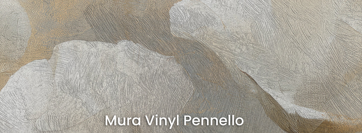 CHIFFON auf Mura Vinyl Pennello – sichtbare Pinselstriche