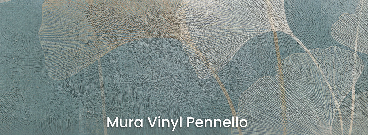 CRACKLE GLAZE sur le support Mura Vinyl Pennello – traînées de pinceau