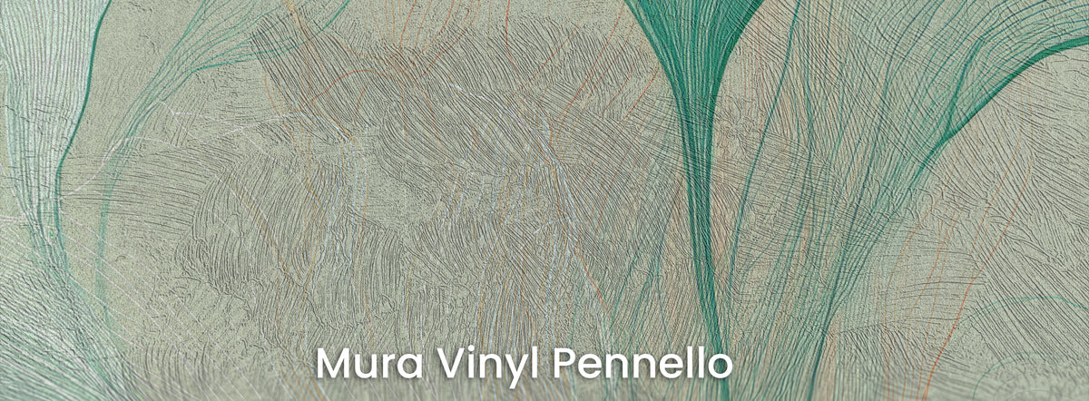 DEWFALL sur support Mura Vinyl Pennello – coups de pinceau visibles