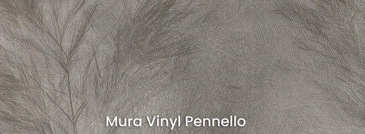 DOVE GRASSES sobre el soporte Mura Vinyl Pennello – textura con pinceladas