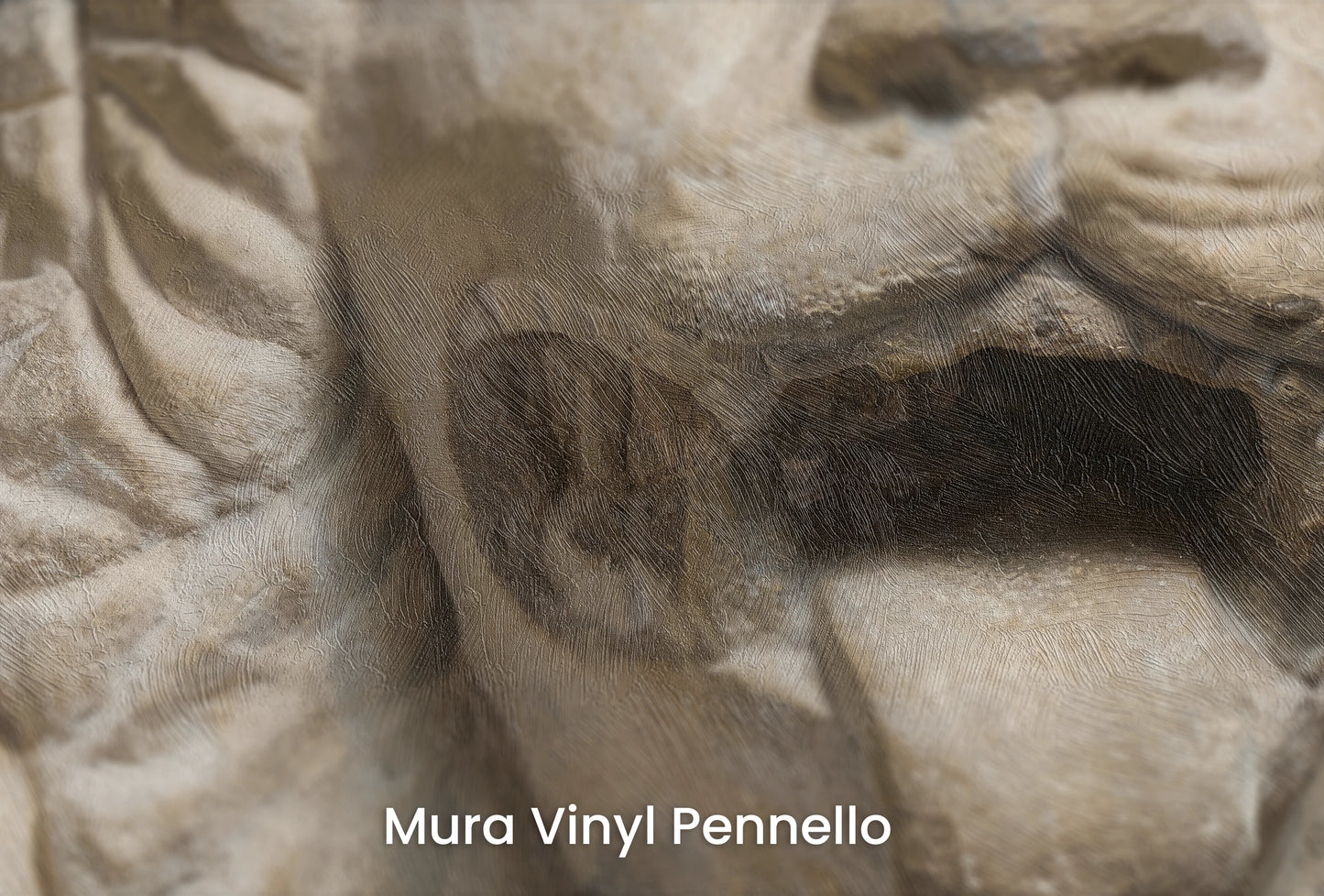 Photo wallpaper "History of Art: Limestone Reclining Lion" (5th century BC)