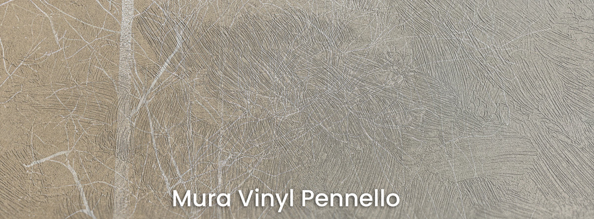 EQUINOX sur le support Mura Vinyl Pennello – coups de pinceau visibles