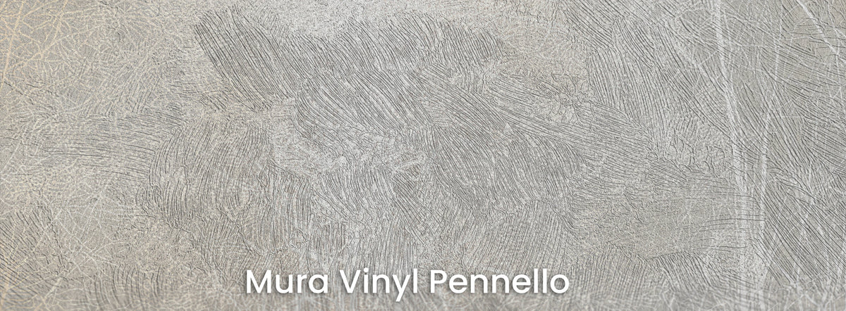 FALLOW GROUND auf dem Trägermaterial Mura Vinyl Pennello – sichtbare Pinselstriche