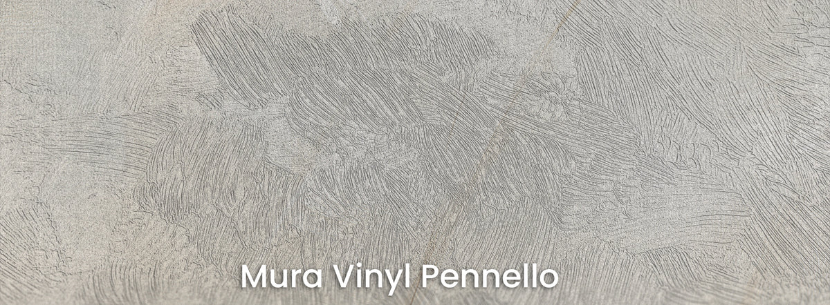 PAMPERO sur support Mura Vinyl Pennello – texture de coups de pinceau