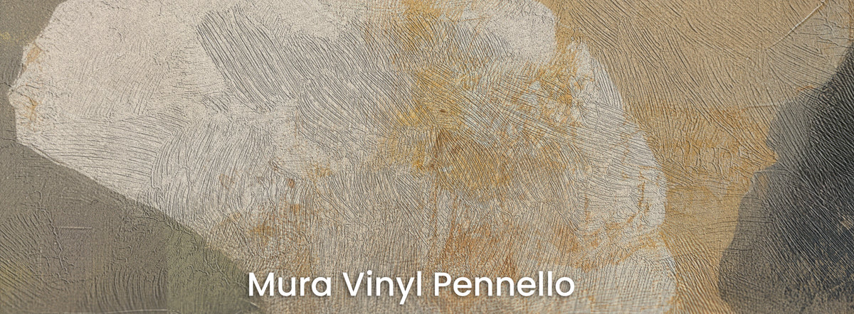 SMOKED HONEY auf Mura Vinyl Pennello – Pinselspuren