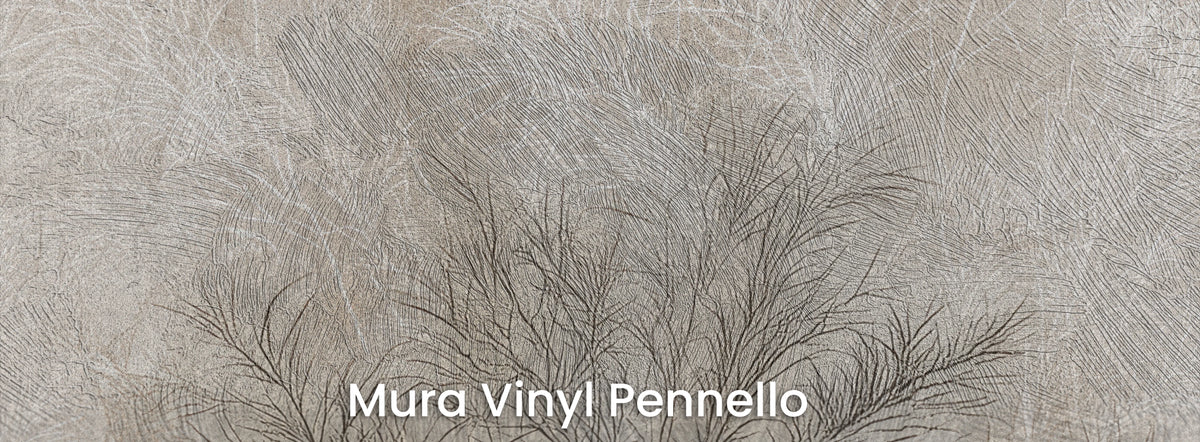 TAMARISK sobre el soporte Mura Vinyl Pennello, textura de pinceladas