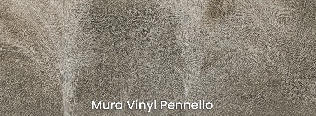 TAUPE CADENCE sul supporto Mura Vinyl Pennello – pennellate ben visibili