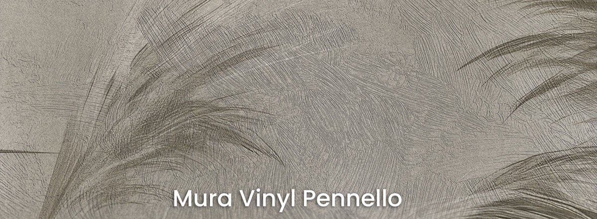 WIND ETCHING on Mura Vinyl Pennello – visible brushstrokes