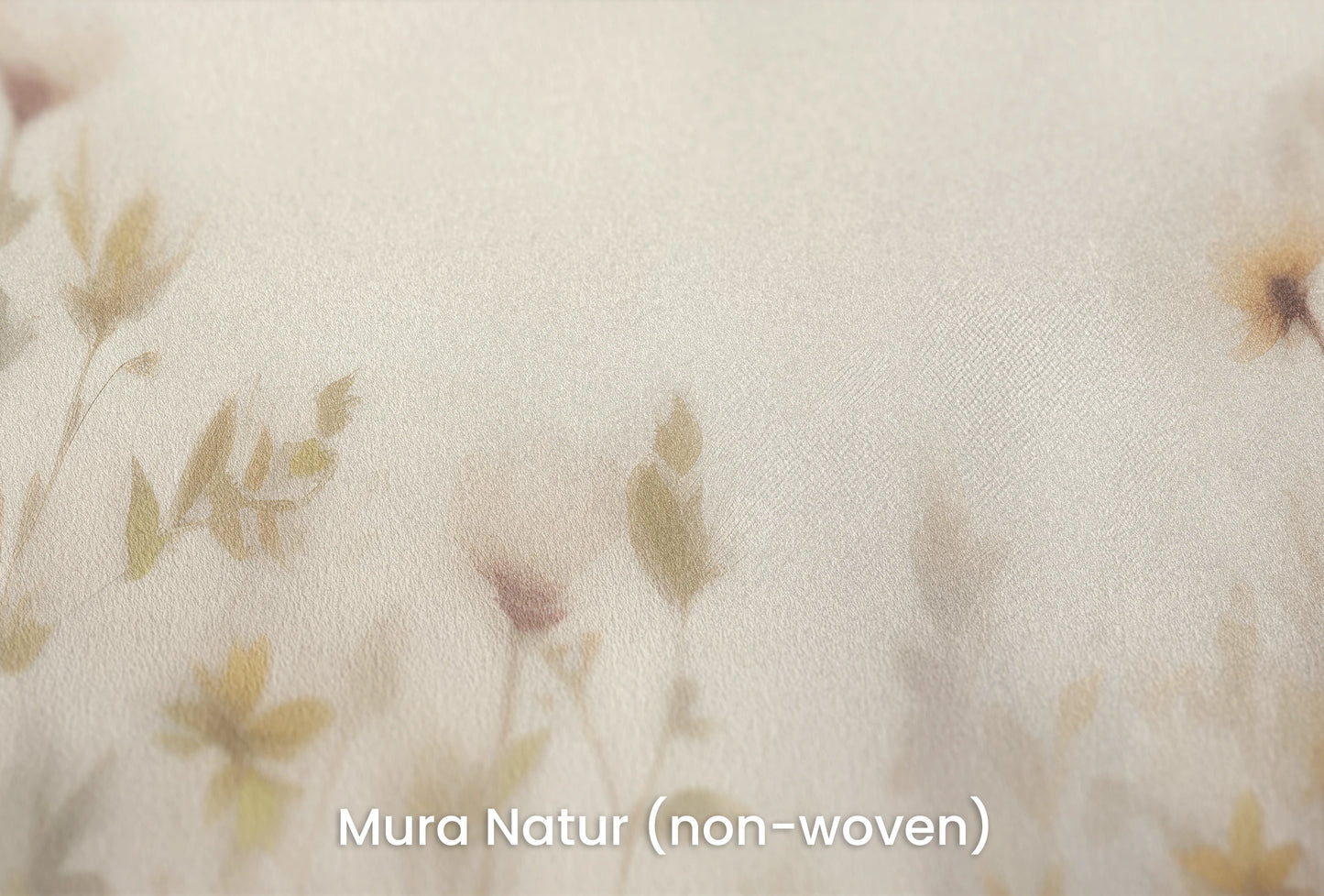 Zbliżenie na artystyczną fototapetę o nazwie PastelSerenity na podłożu Mura Natur (non-woven) - naturalne i ekologiczne podłoże.