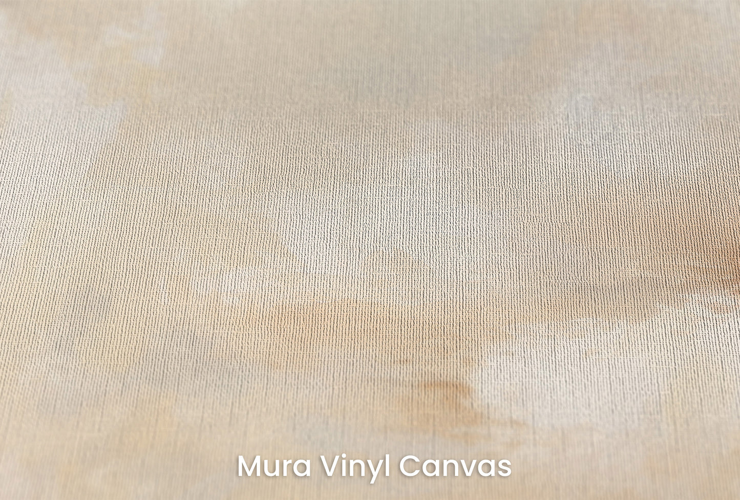 Zbliżenie na artystyczną fototapetę o nazwie DAWN WHISPER CLOUDS na podłożu Mura Vinyl Canvas - faktura naturalnego płótna.