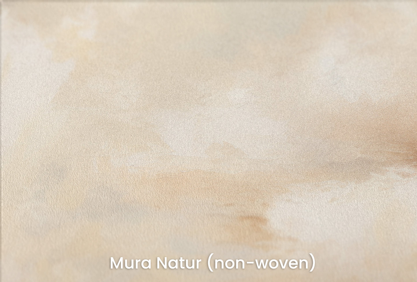 Zbliżenie na artystyczną fototapetę o nazwie DAWN WHISPER CLOUDS na podłożu Mura Natur (non-woven) - naturalne i ekologiczne podłoże.