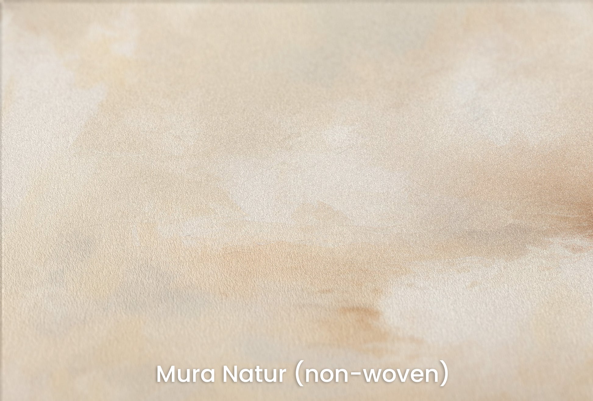 Zbliżenie na artystyczną fototapetę o nazwie DAWN WHISPER CLOUDS na podłożu Mura Natur (non-woven) - naturalne i ekologiczne podłoże.