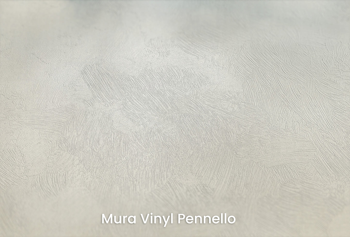 Zbliżenie na artystyczną fototapetę o nazwie SERENE CUMULUS VISTA na podłożu Mura Vinyl Pennello - faktura pociągnięć pędzla malarskiego.