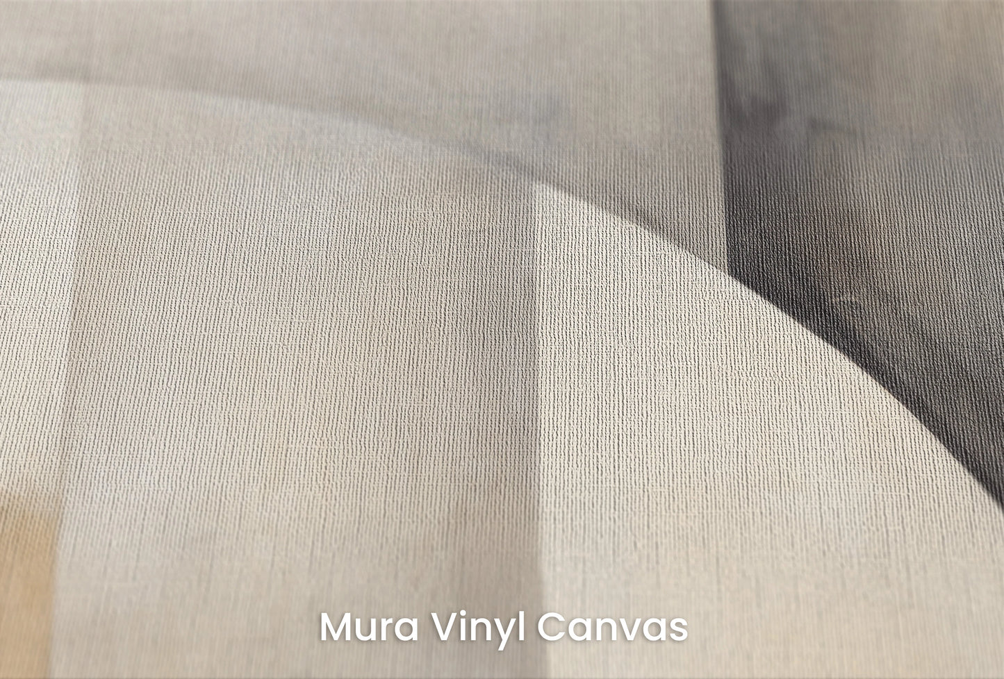 Zbliżenie na artystyczną fototapetę o nazwie Abstract Harmony #3 na podłożu Mura Vinyl Canvas - faktura naturalnego płótna.