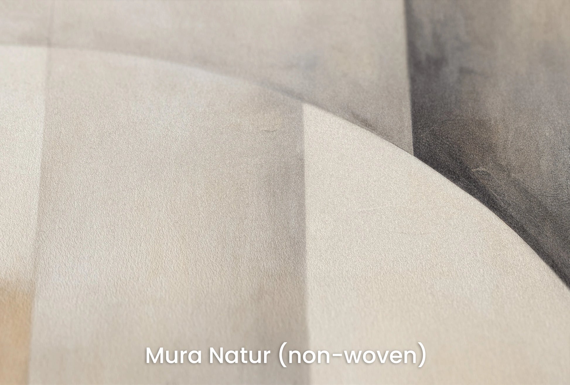 Zbliżenie na artystyczną fototapetę o nazwie Abstract Harmony #3 na podłożu Mura Natur (non-woven) - naturalne i ekologiczne podłoże.