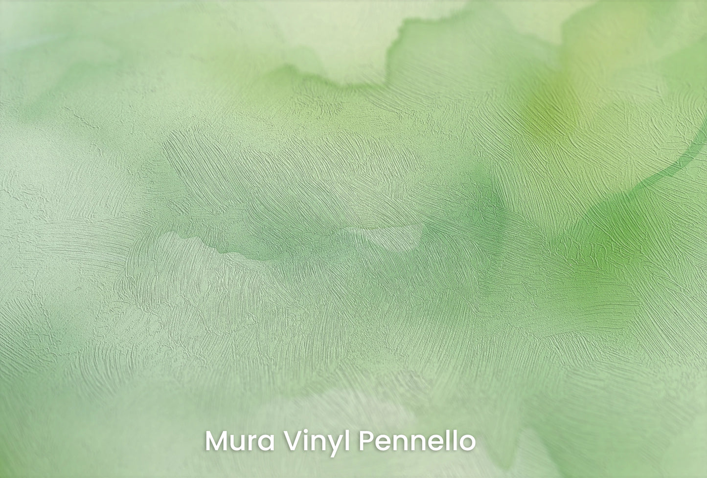 Zbliżenie na artystyczną fototapetę o nazwie Poranna Rosnica na podłożu Mura Vinyl Pennello - faktura pociągnięć pędzla malarskiego.