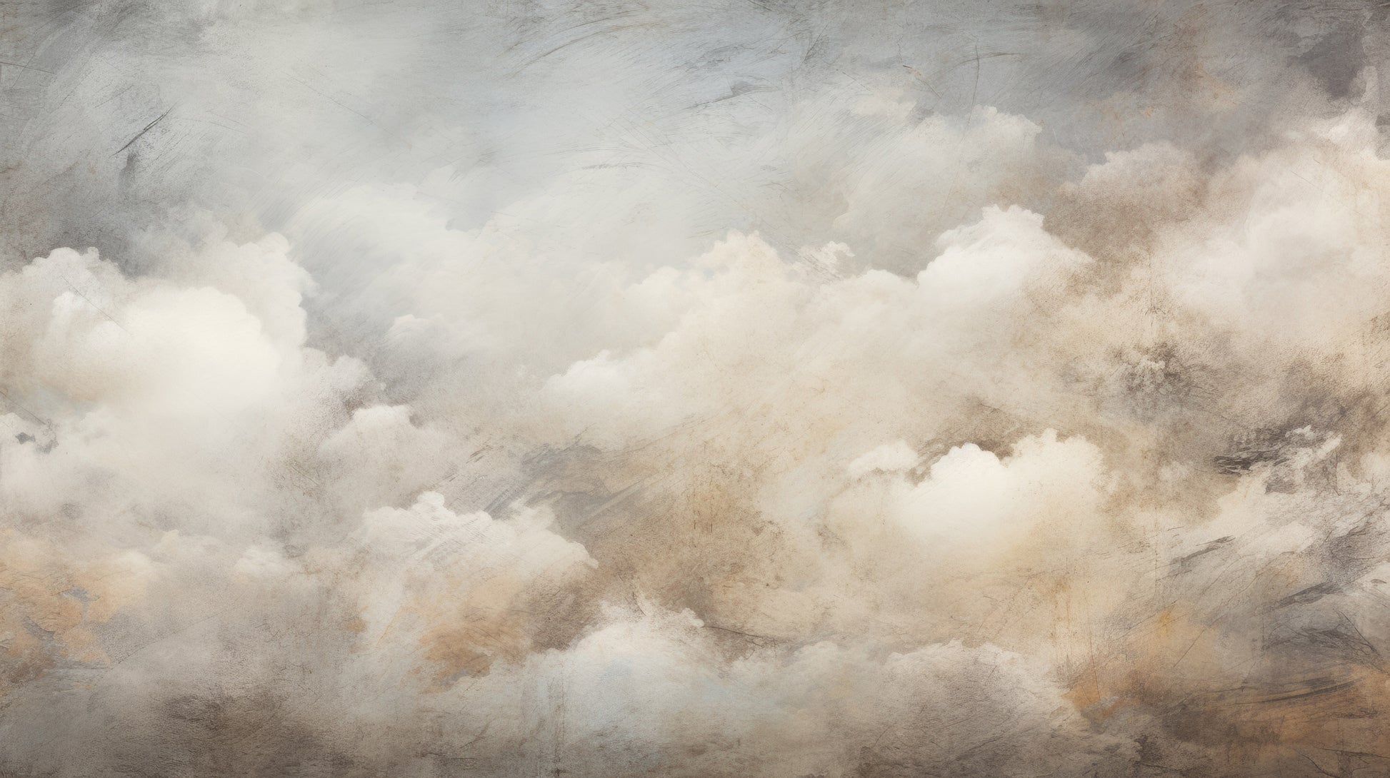 Prezentacja całego wzoru fototapety o nazwie TUMULTUOUS SKY THEATRE