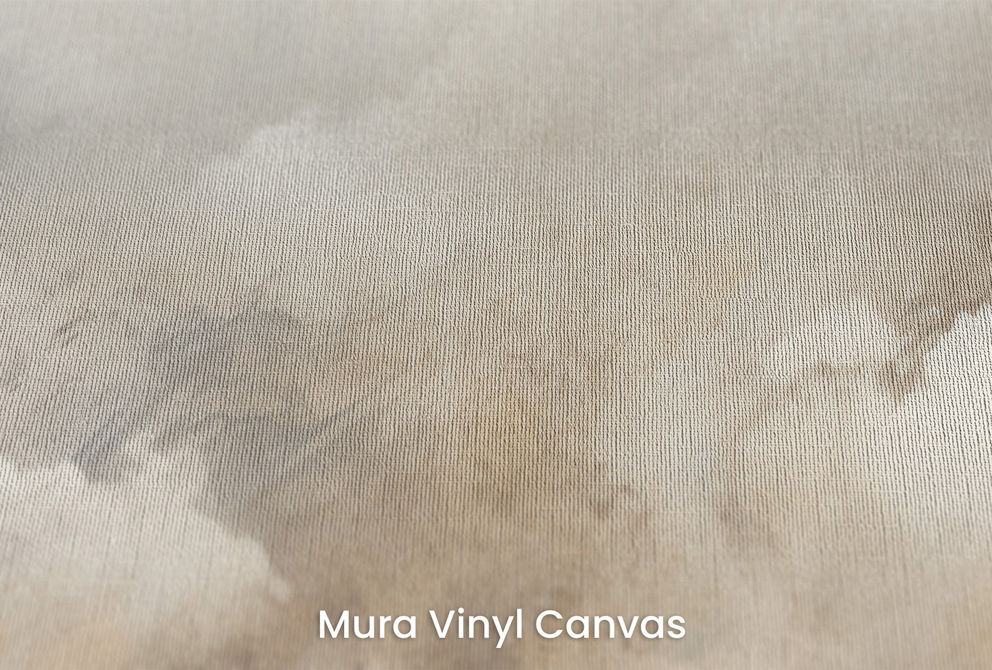 Zbliżenie na artystyczną fototapetę o nazwie TUMULTUOUS SKY THEATRE na podłożu Mura Vinyl Canvas - faktura naturalnego płótna.