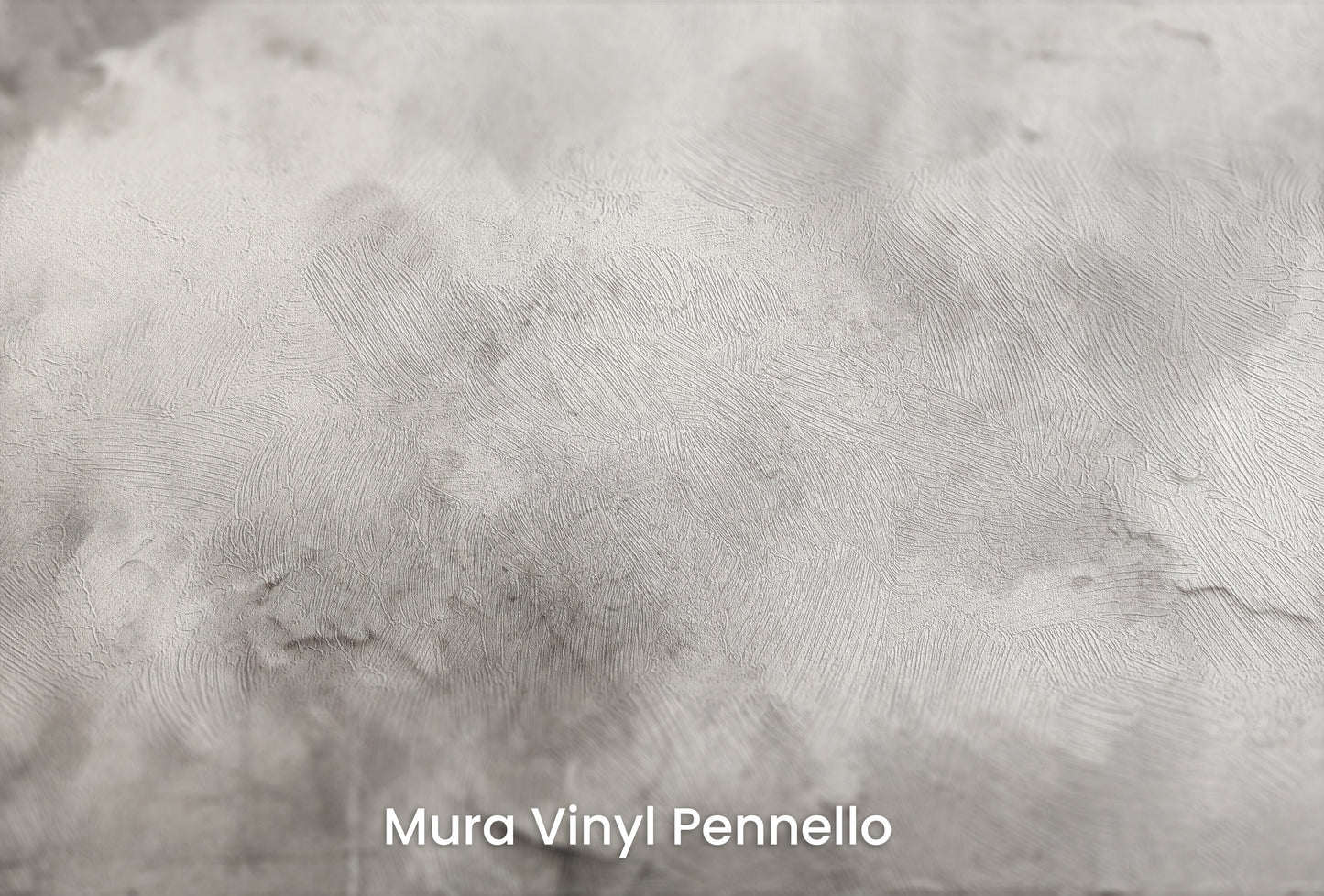 Zbliżenie na artystyczną fototapetę o nazwie MISTY HORIZON ALCHEMY na podłożu Mura Vinyl Pennello - faktura pociągnięć pędzla malarskiego.