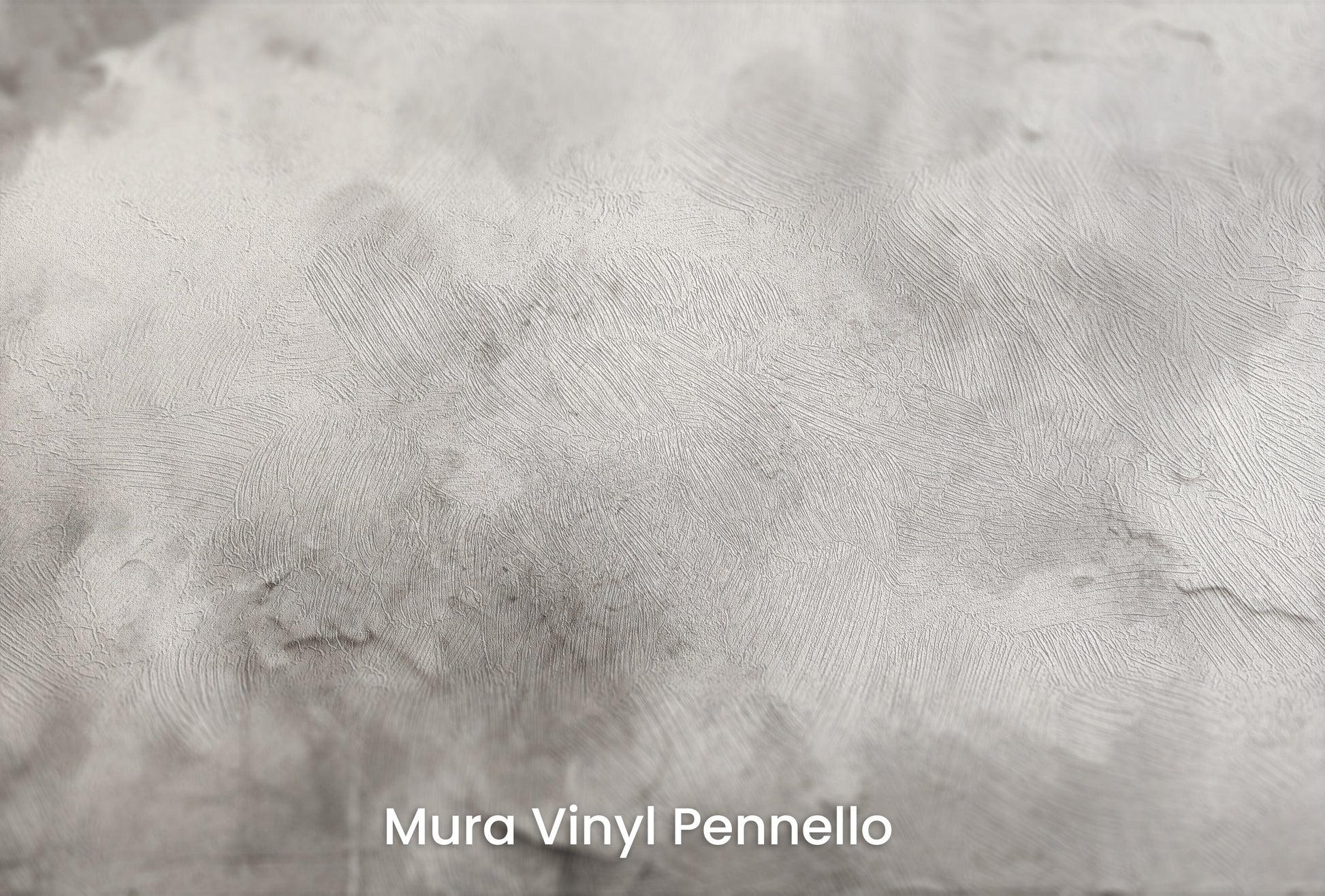 Zbliżenie na artystyczną fototapetę o nazwie MISTY HORIZON ALCHEMY na podłożu Mura Vinyl Pennello - faktura pociągnięć pędzla malarskiego.