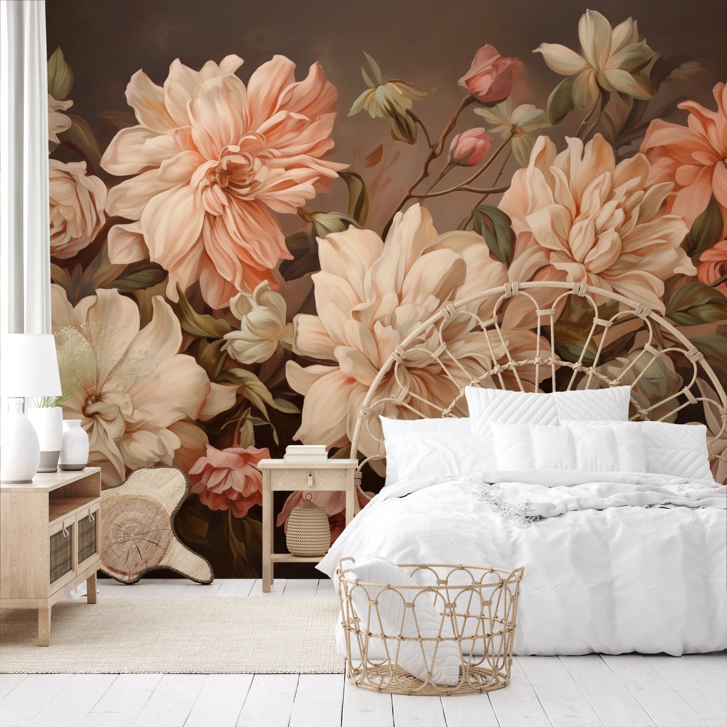 Fototapeta o nazwie Vintage Bloom użyta w aranzacji wnętrza.