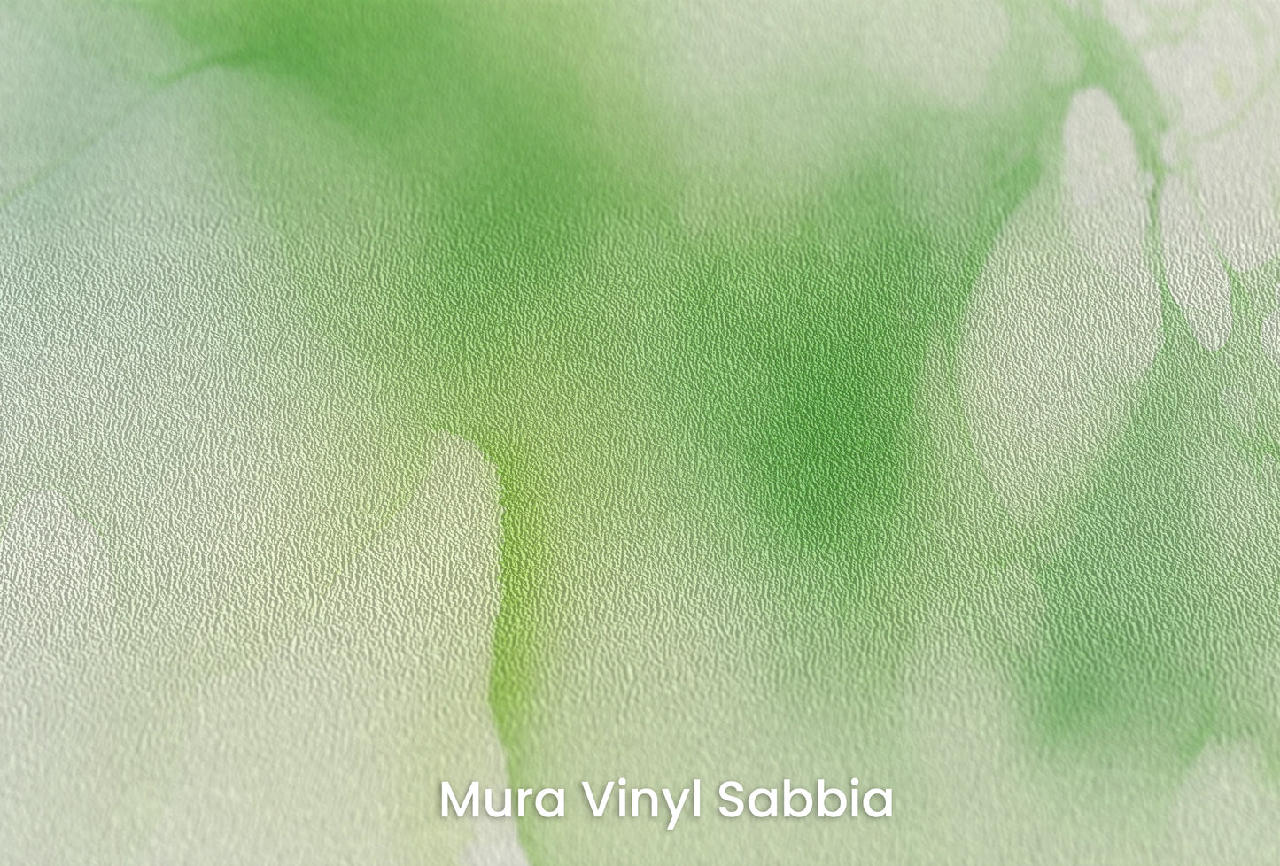 Zbliżenie na artystyczną fototapetę o nazwie Wiosenny Powiew na podłożu Mura Vinyl Sabbia struktura grubego ziarna piasku.
