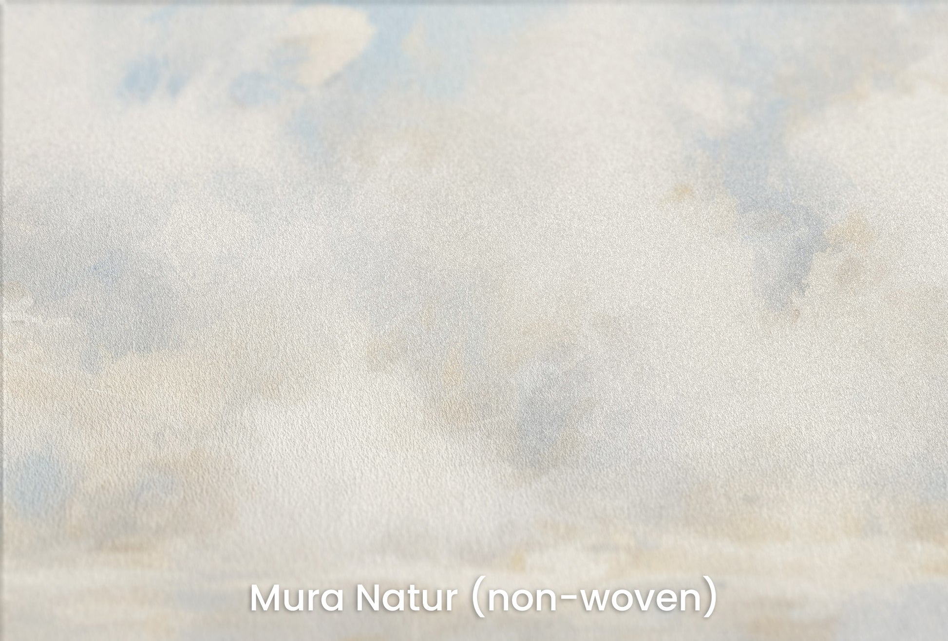 Zbliżenie na artystyczną fototapetę o nazwie AURORAL MIST HORIZON na podłożu Mura Natur (non-woven) - naturalne i ekologiczne podłoże.