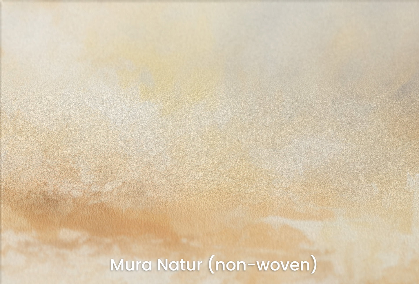 Zbliżenie na artystyczną fototapetę o nazwie SUNLIT HAZE REFLECTION na podłożu Mura Natur (non-woven) - naturalne i ekologiczne podłoże.