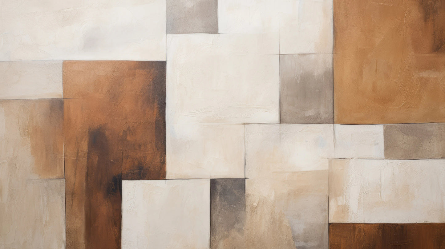 Prezentacja całego wzoru fototapety o nazwie Abstract Earth Tones