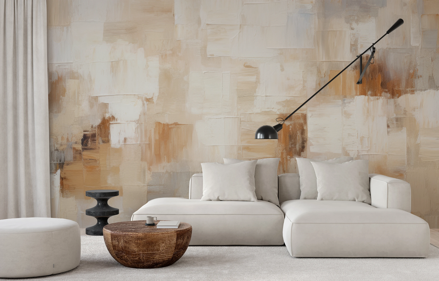Fototapeta o nazwie Contemporary Beige użyta w aranzacji wnętrza.