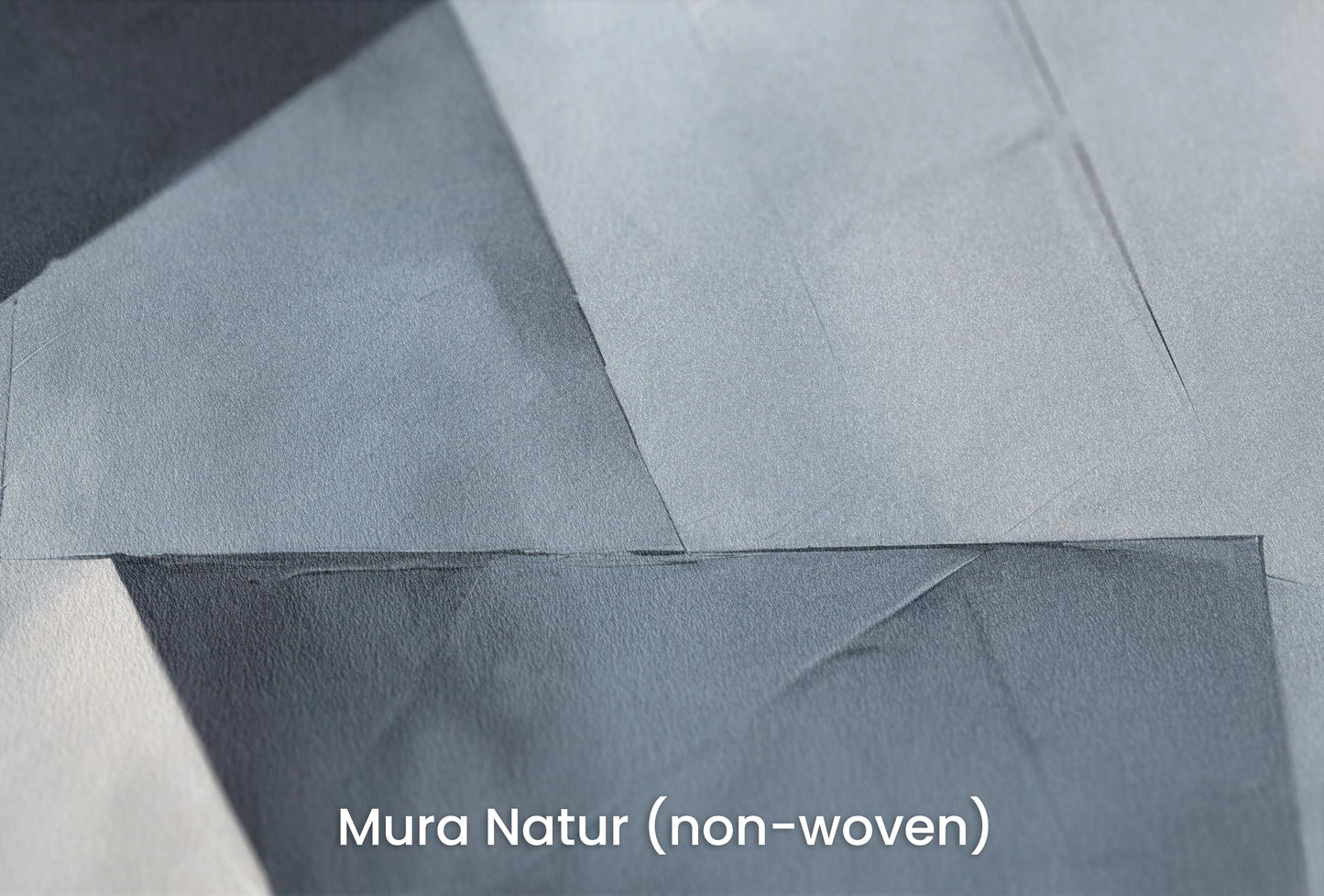 Zbliżenie na artystyczną fototapetę o nazwie Elegant Geometric Simplicity na podłożu Mura Natur (non-woven) - naturalne i ekologiczne podłoże.
