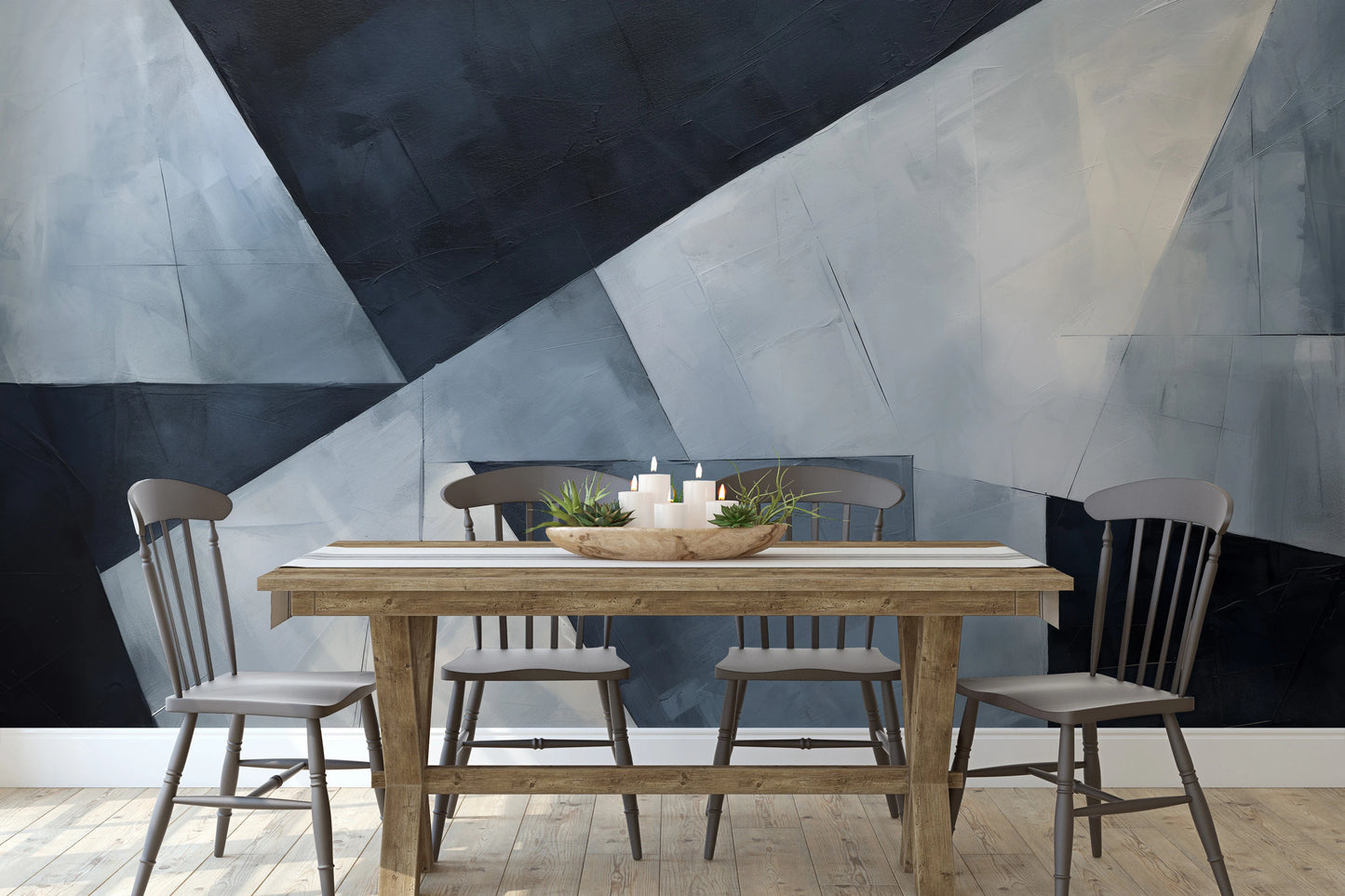 Fototapeta o nazwie Elegant Geometric Simplicity użyta w aranzacji wnętrza.