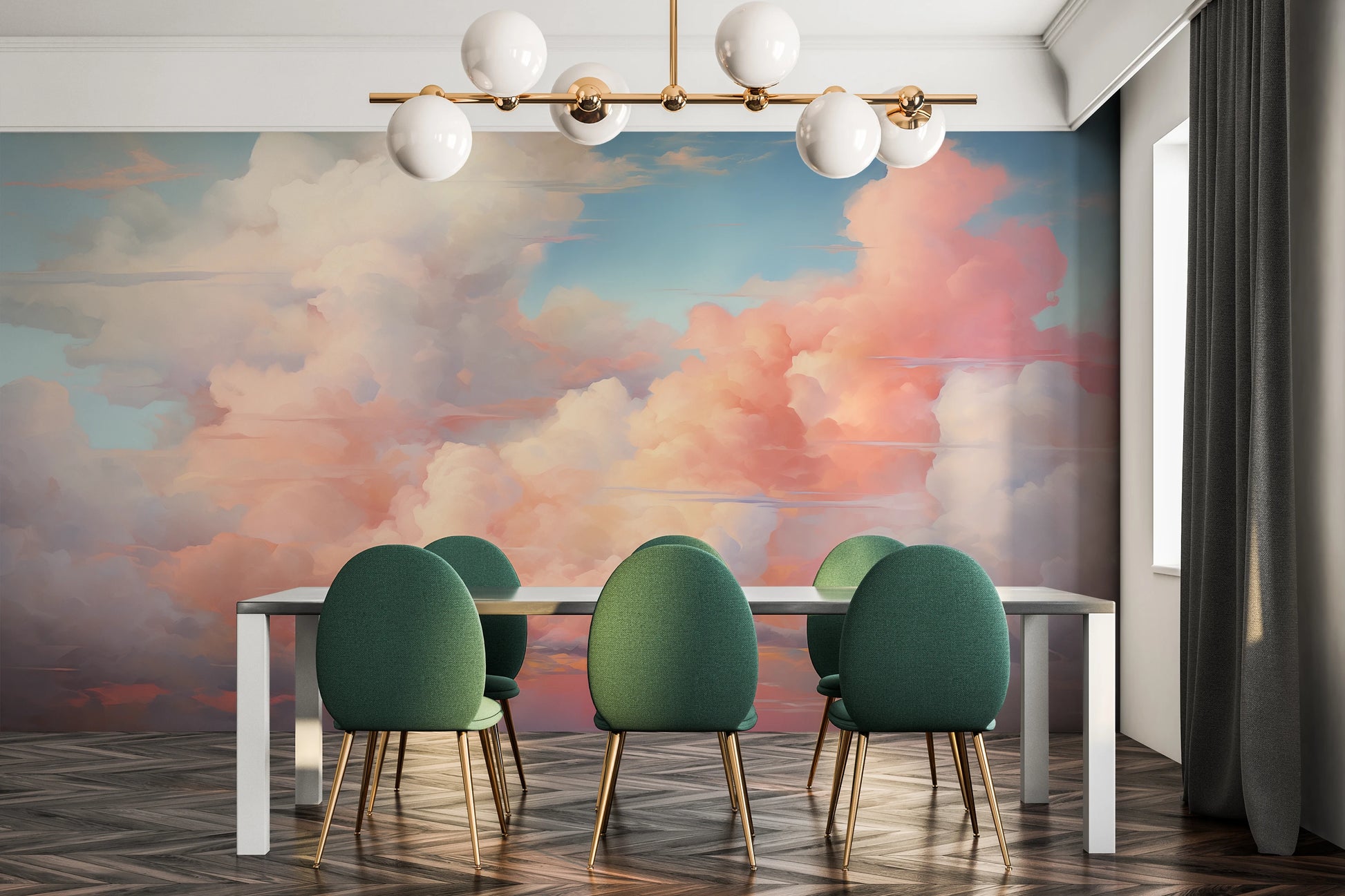 Fototapeta o nazwie Blushing Skies użyta w aranzacji wnętrza.