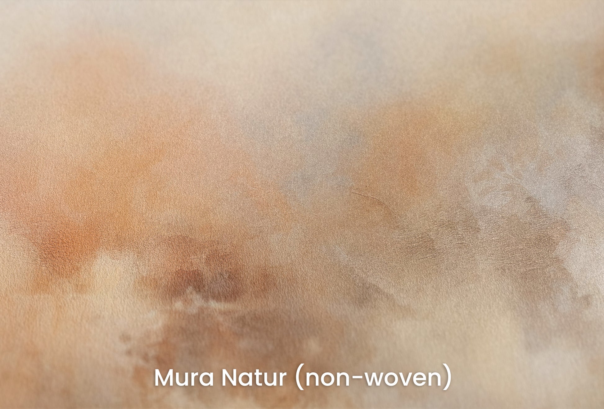 Zbliżenie na artystyczną fototapetę o nazwie AMBER DAWN ABSTRACT na podłożu Mura Natur (non-woven) - naturalne i ekologiczne podłoże.