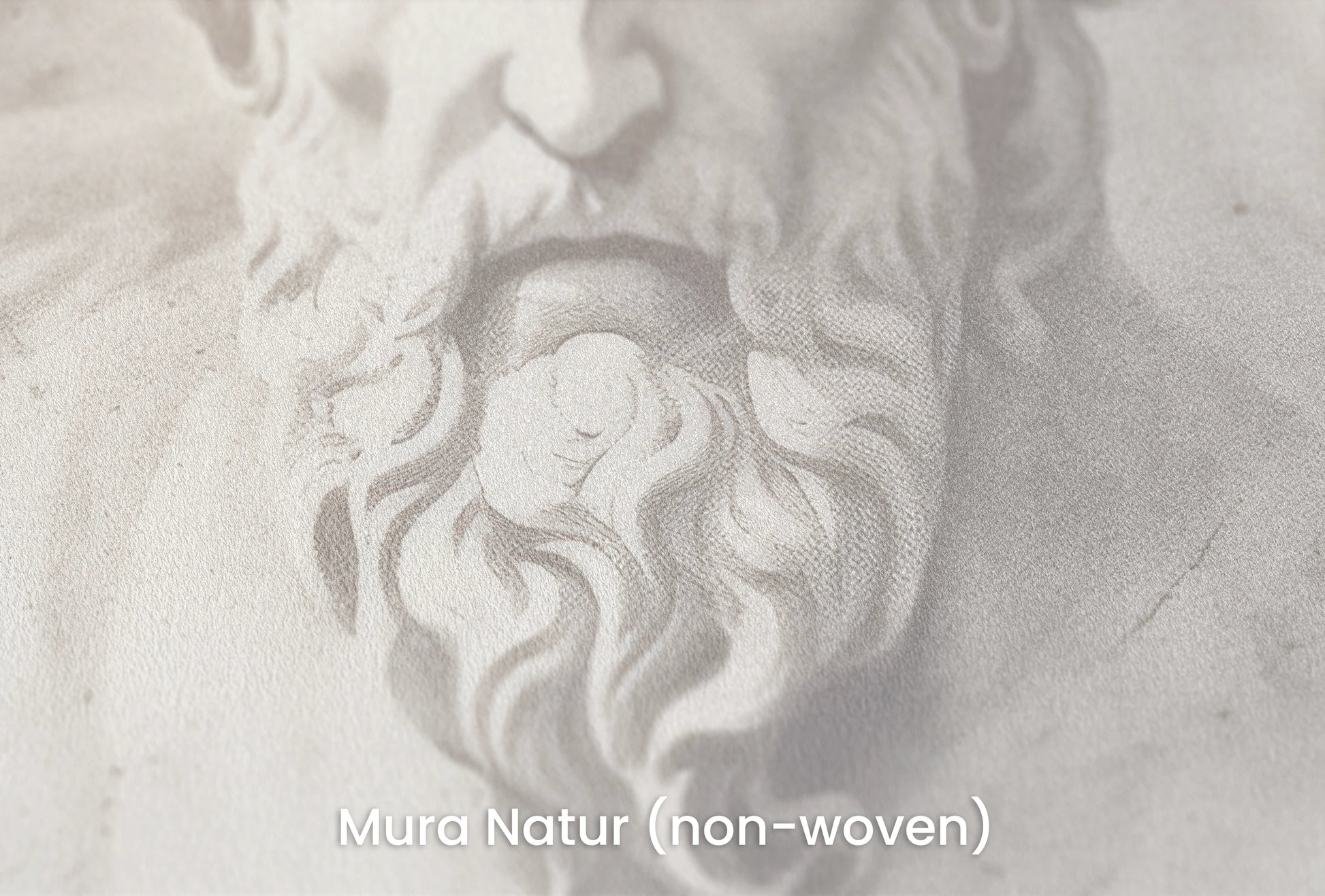 Zbliżenie na artystyczną fototapetę o nazwie Marble Pantheon na podłożu Mura Natur (non-woven) - naturalne i ekologiczne podłoże.