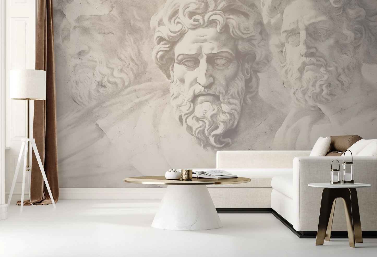 Fototapeta o nazwie Marble Pantheon użyta w aranzacji wnętrza.