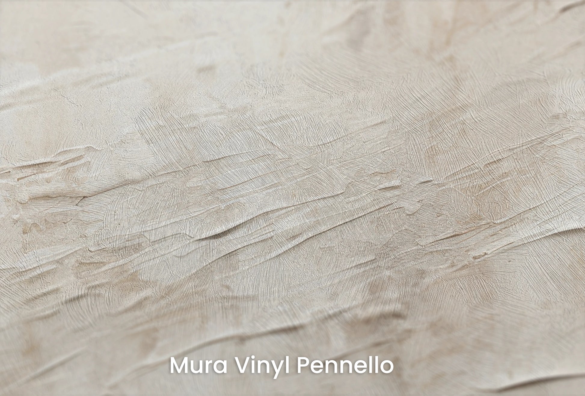 Zbliżenie na artystyczną fototapetę o nazwie Elegant Simplicity na podłożu Mura Vinyl Pennello - faktura pociągnięć pędzla malarskiego.