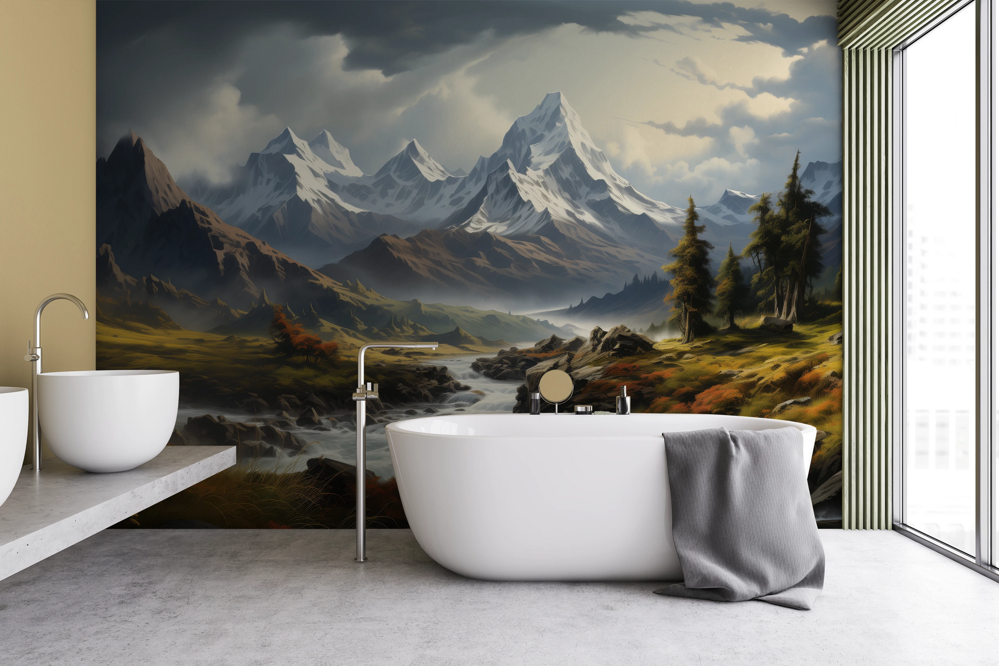 Fototapeta o nazwie Golden Valley użyta w aranzacji wnętrza.