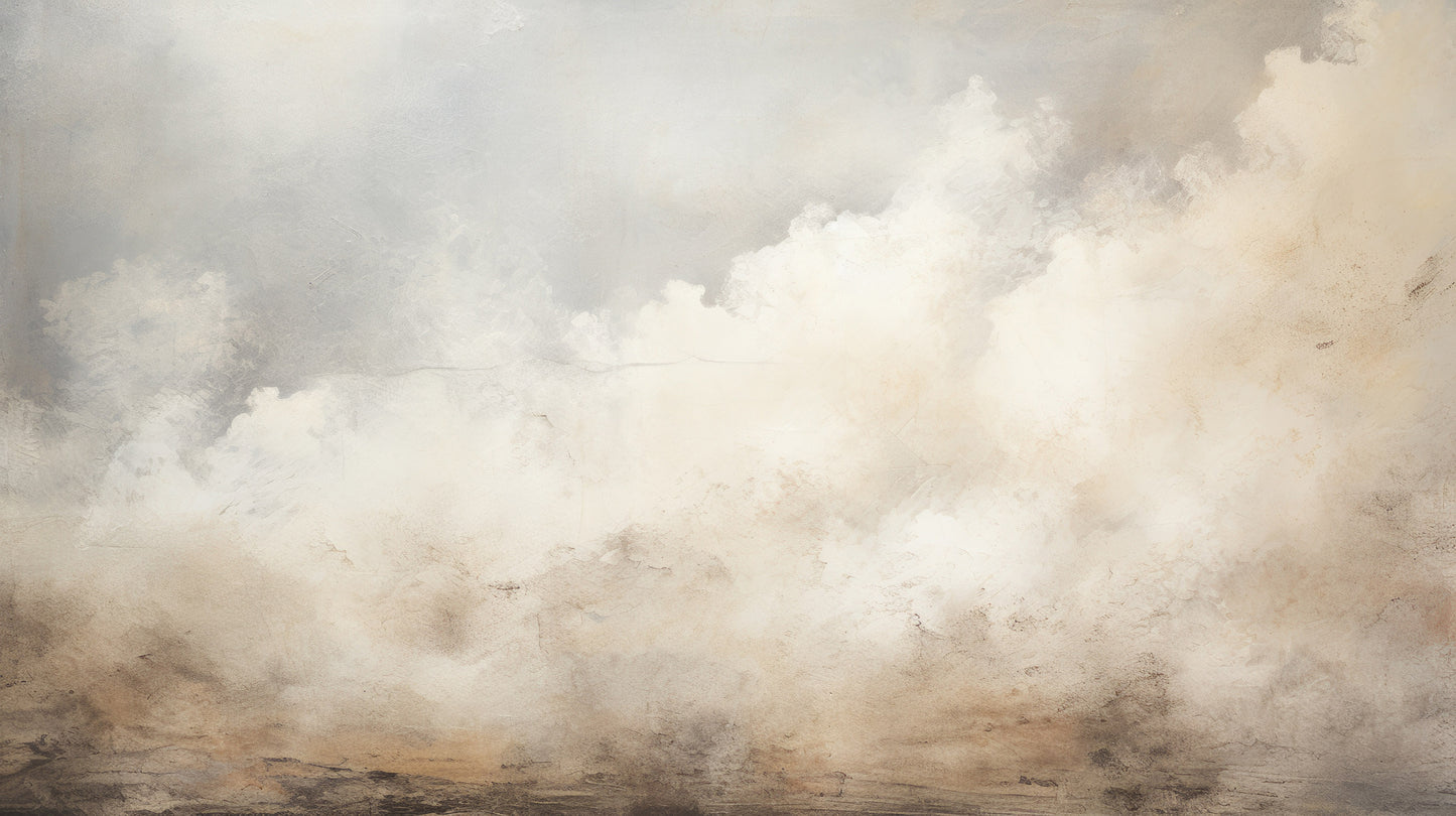 Prezentacja całego wzoru fototapety o nazwie HORIZON'S BREATH CANVAS