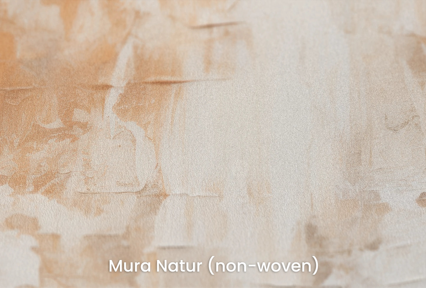 Zbliżenie na artystyczną fototapetę o nazwie Soft Harmony na podłożu Mura Natur (non-woven) - naturalne i ekologiczne podłoże.