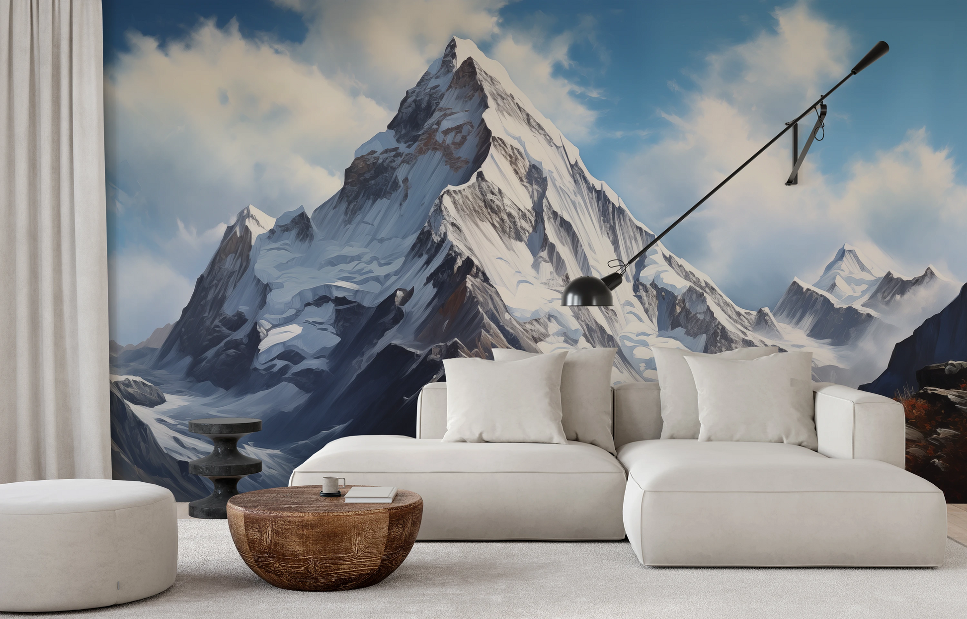 Fototapeta o nazwie Alpine Grandeur użyta w aranzacji wnętrza.