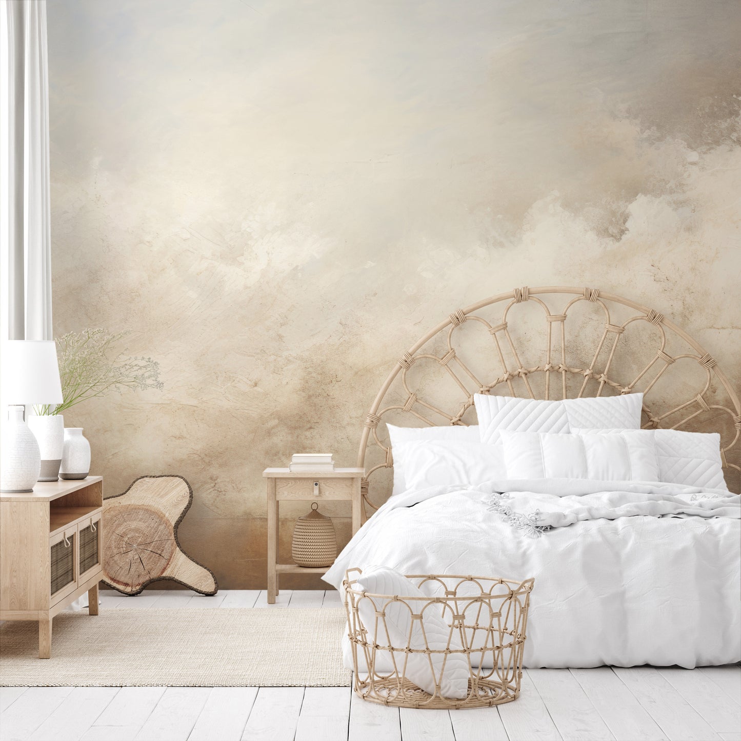 Fototapeta o nazwie DAWN'S TRANQUIL LIGHT CANVAS użyta w aranzacji wnętrza.